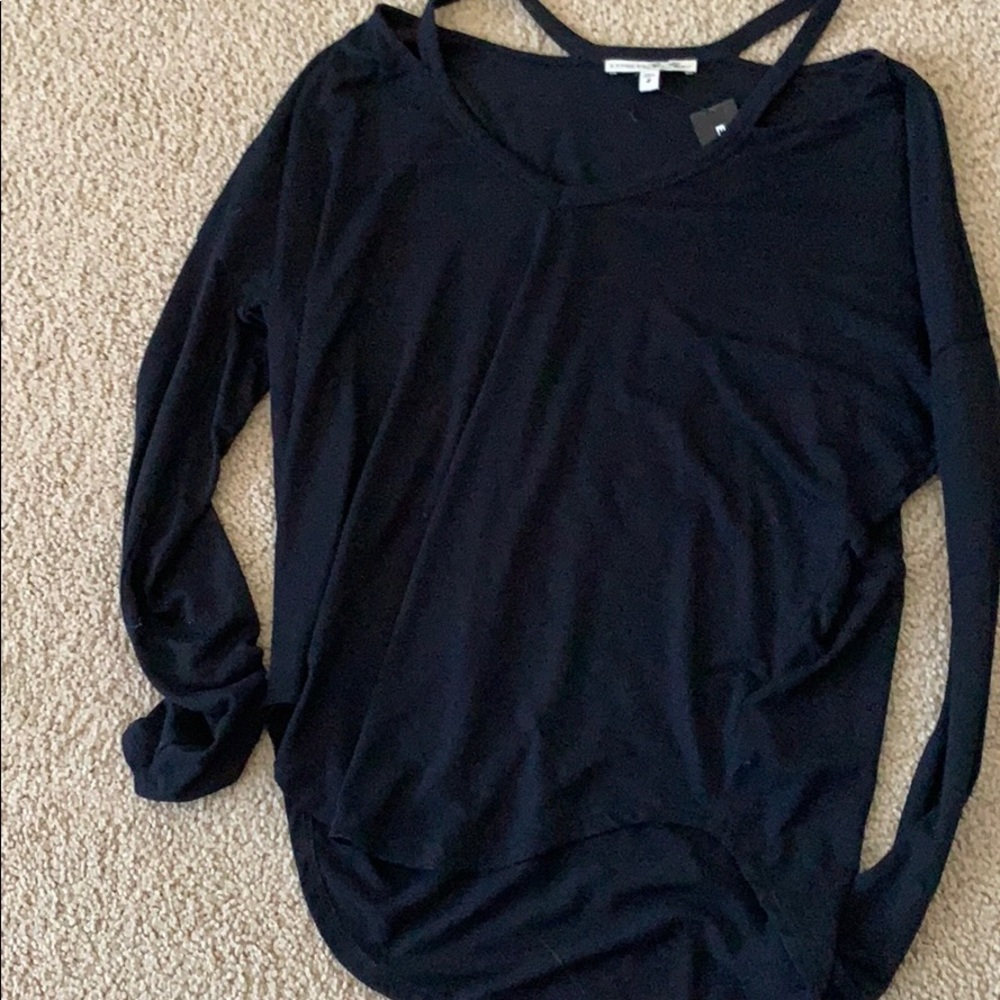 express black cut out long sleeve